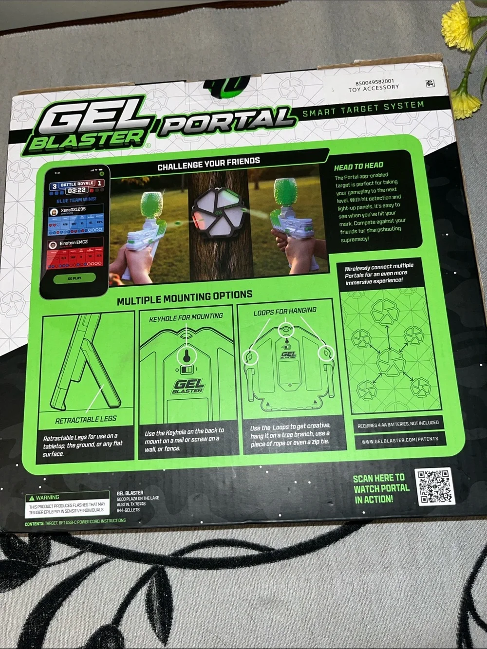 Portal Smart Target System - Black/Green/Blue
